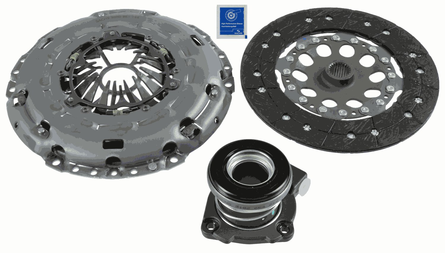 Комплект сцепления xtend kit plus csc SACHS 3000 990 115