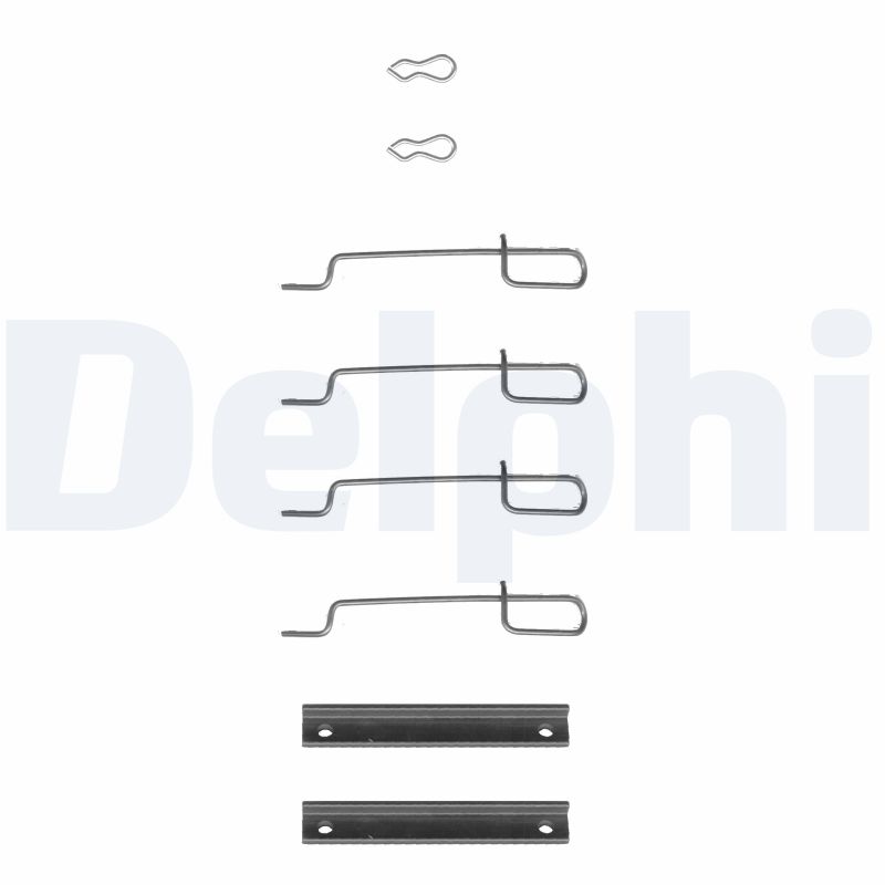 Комплектующие колодки дискового тормоза DELPHI LX0044