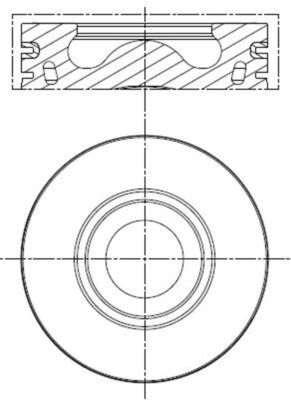 Поршень MAHLE/KNECHT 013 PI 00136 001