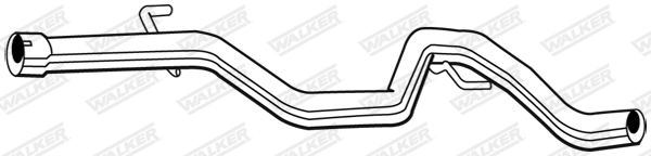Труба выхлопного газа WALKER PRODUCTS 08964