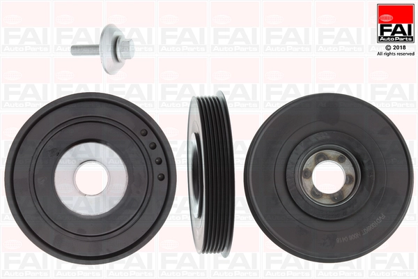 Комплект ременных шкивов коленчатый вал FAI AUTOPARTS FVD1006K
