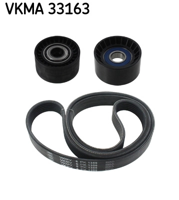Поликлиновой ременный комплект SKF VKMA 33163