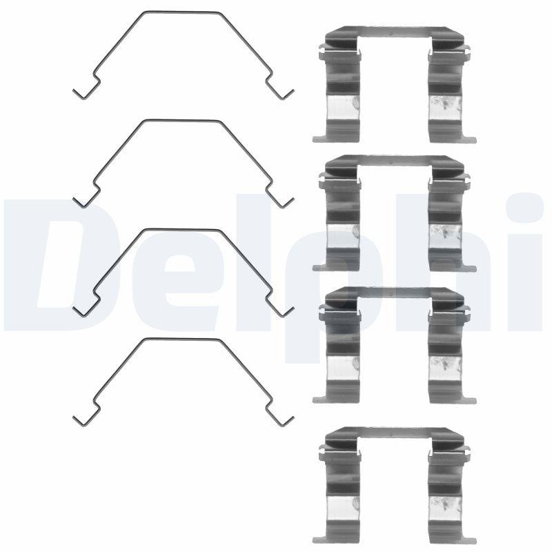Комплектующие колодки дискового тормоза DELPHI LX0159