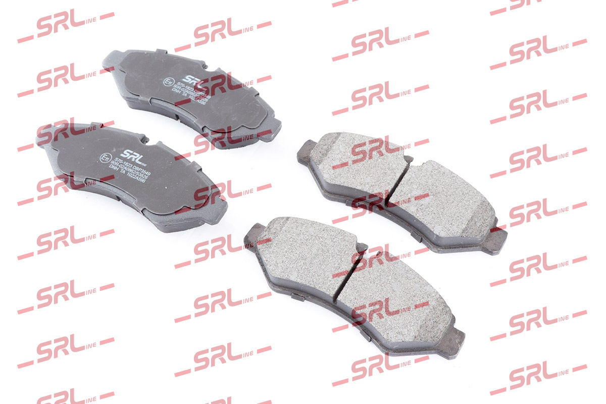 Комплект тормозных колодок дисковый тормоз SRLINE S70-1823