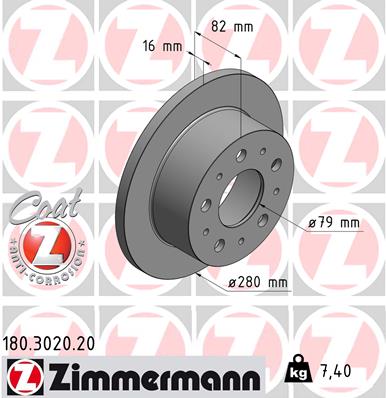 Тормозной диск coat z