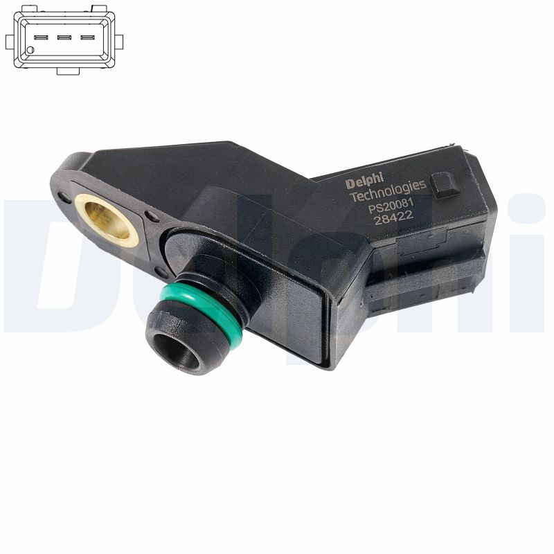 Датчик давление во впускной трубе DELPHI PS20081-12B1