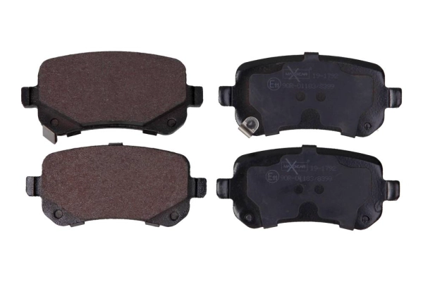 Комплект тормозных колодок дисковый тормоз MAXGEAR 19-1792