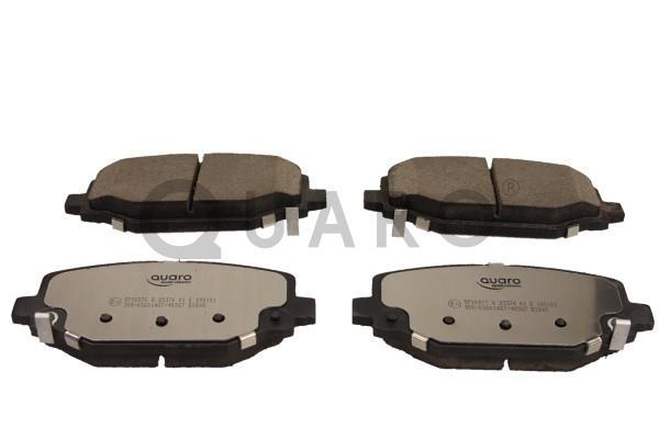 Комплект тормозных колодок дисковый тормоз quaro silver ceramic QUARO QP9697C