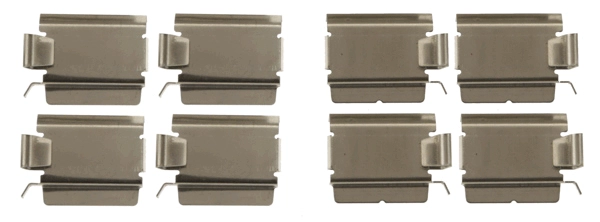 Комплектующие колодки дискового тормоза TRW PFK656