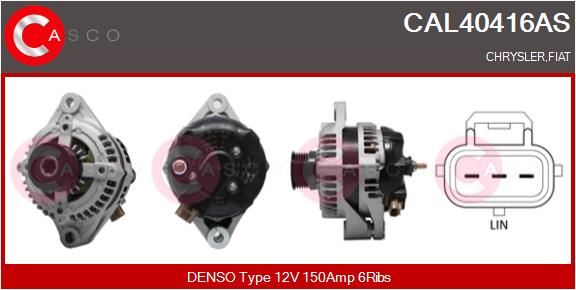 Генератор brand new hq CASCO CAL40416AS