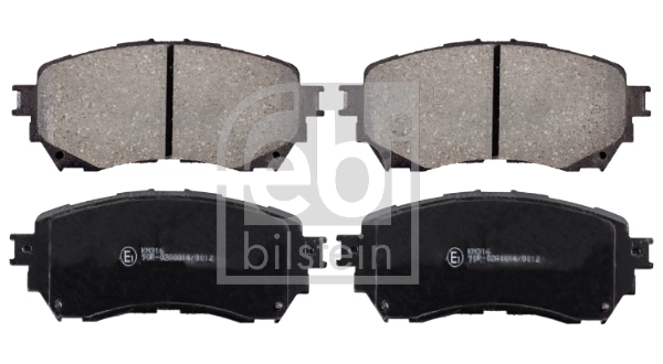 Комплект тормозных колодок дисковый тормоз FEBI BILSTEIN 170297