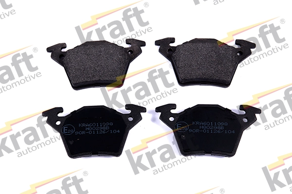 Комплект тормозных колодок дисковый тормоз KRAFT AUTOMOTIVE 6011098