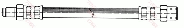 Тормозной шланг TRW PHB445
