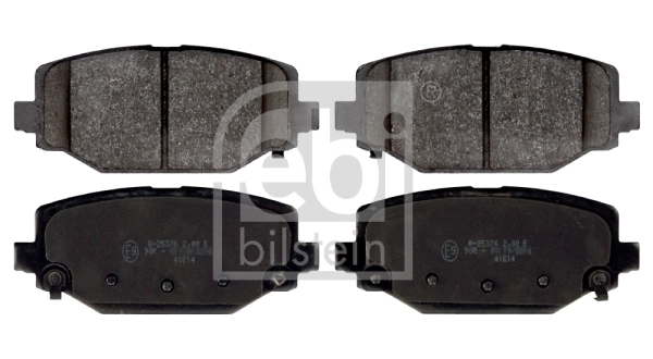 Комплект тормозных колодок дисковый тормоз FEBI BILSTEIN 116111
