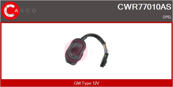 Выключатель стеклолодъемник brand new hq CASCO CWR77010AS