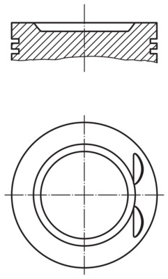 Поршень MAHLE/KNECHT 011 73 02