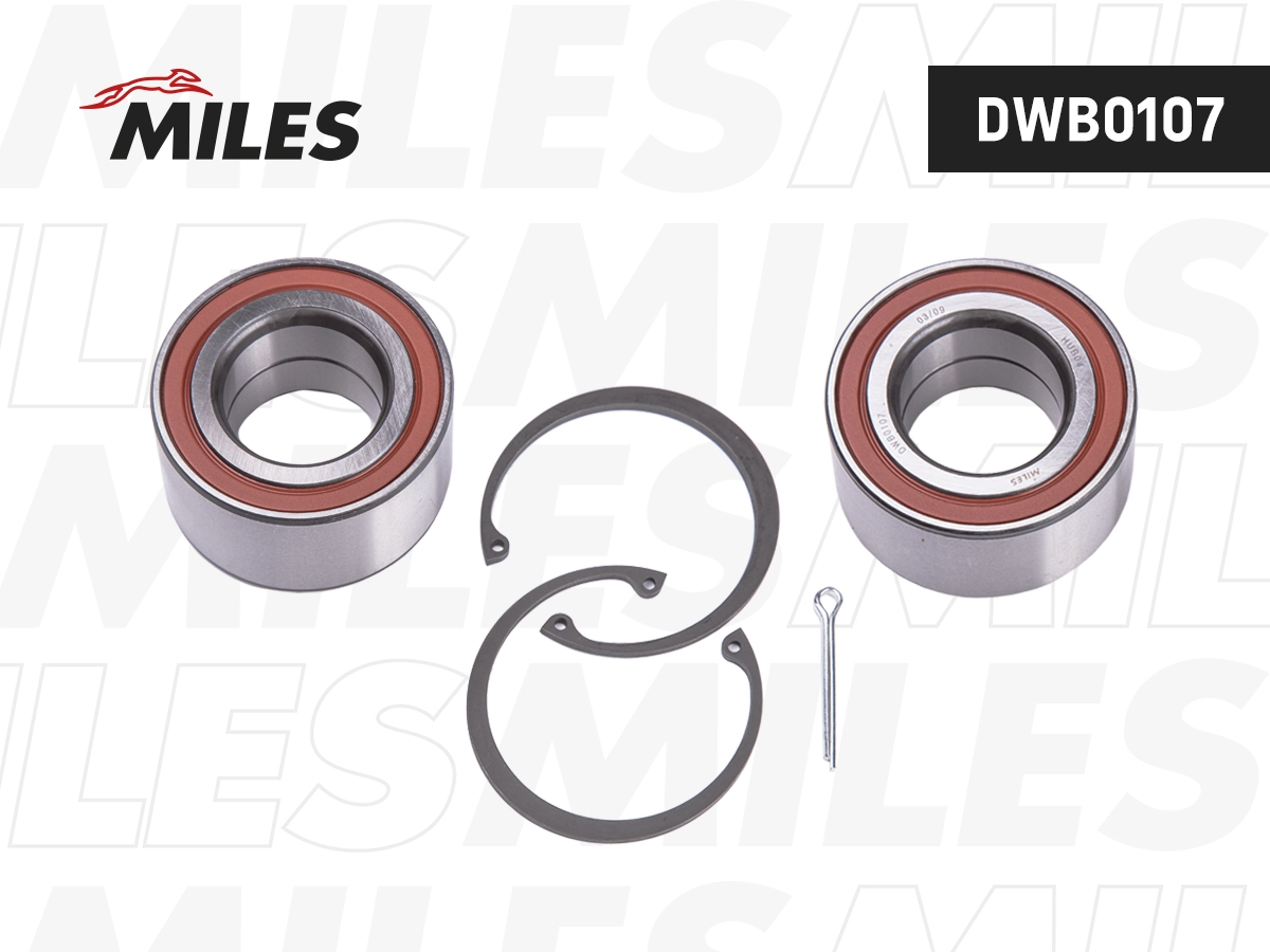 Комплект подшипника ступицы колеса MILES DWB0107