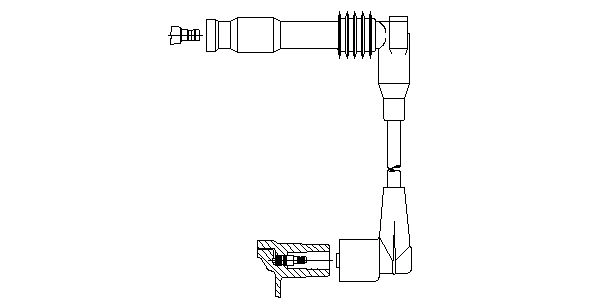 Провод зажигания BREMI 381/18