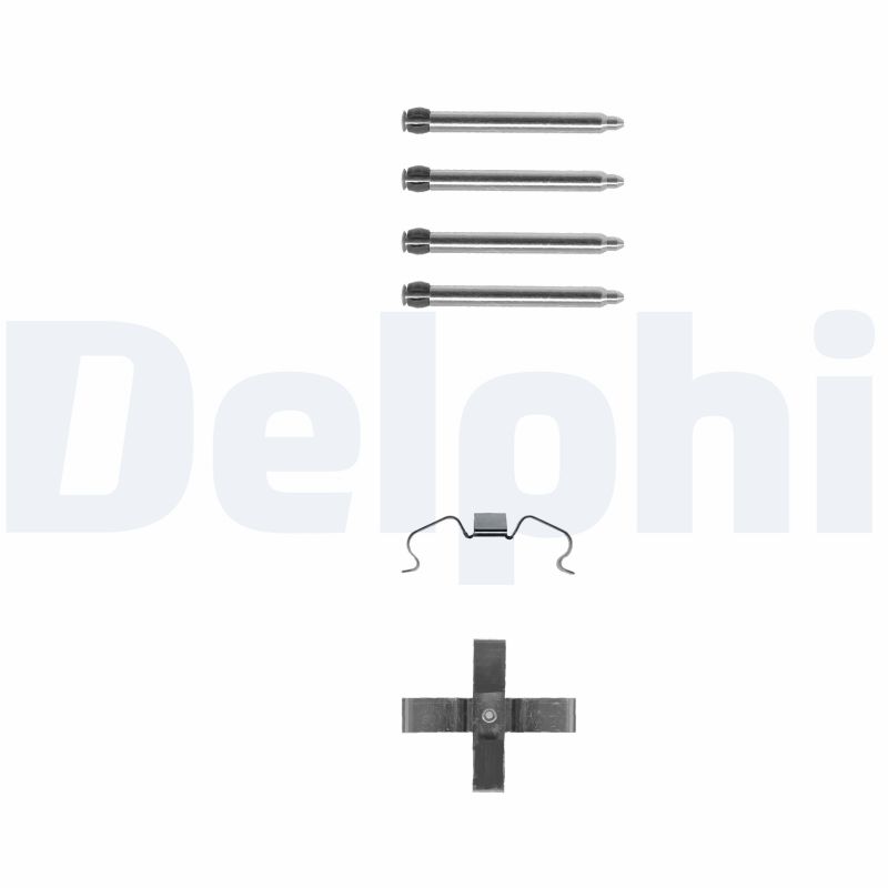 Комплектующие колодки дискового тормоза DELPHI LX0263