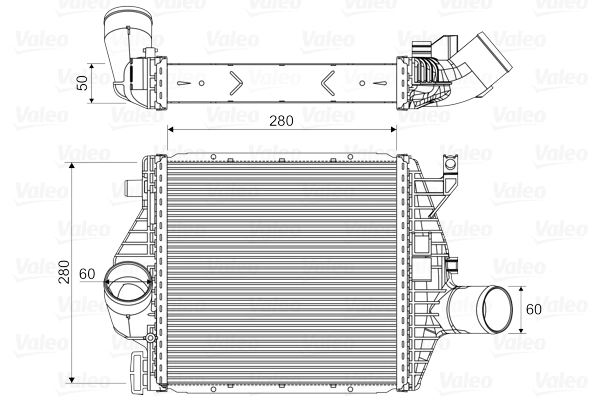 Интеркулер VALEO 818590
