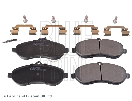 Комплект тормозных колодок дисковый тормоз BLUE PRINT ADT342206