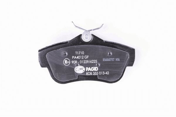 Комплект тормозных колодок дисковый тормоз HELLA/BEHR/PAGID 8DB 355 013-421