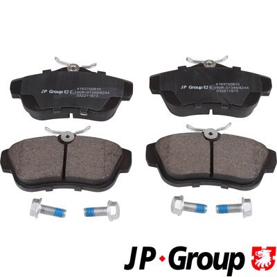 Комплект тормозных колодок дисковый тормоз jp group JP GROUP 4163700810