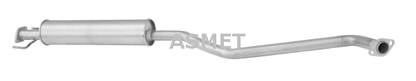 Средний глушитель выхлопных газов ASMET 05.108