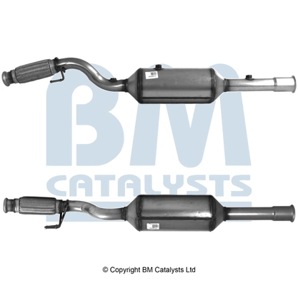 Сажевый / частичный фильтр система выхлопа ог approved BM CATALYSTS BM11247H