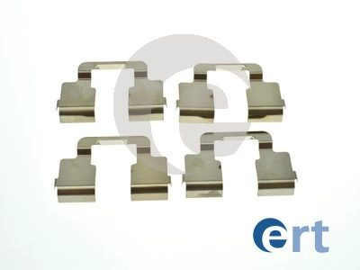 Комплектующие колодки дискового тормоза ERT 420278