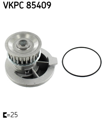 Водяной насос охлаждение двигателя aquamax SKF VKPC 85409