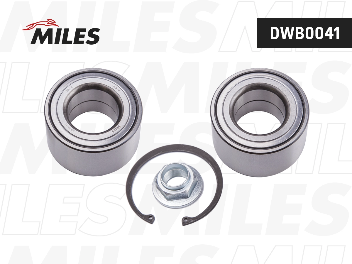 Комплект подшипника ступицы колеса MILES DWB0041