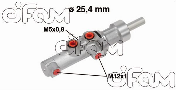 Главный тормозной цилиндр CIFAM 202-752