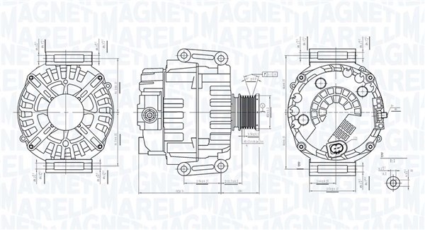 Генератор MAGNETI MARELLI 063732072010