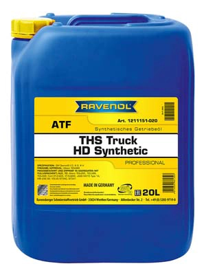 Трансмиссионное масло ravenol atf ths truck hd synthetic RAVENOL 1211151-020-01-999