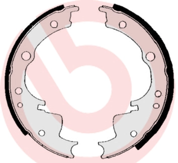 Комплект тормозных колодок essential line BREMBO S A6 501