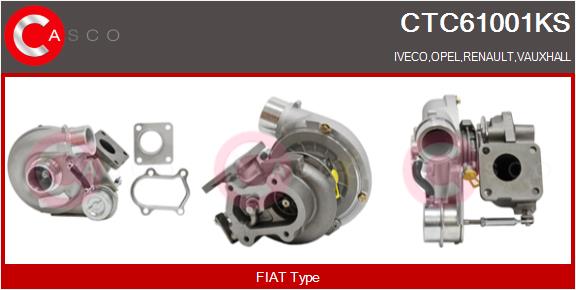 Компрессор наддув kayotawa CASCO CTC61001KS