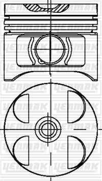 Поршень YENMAK 31-04693-000