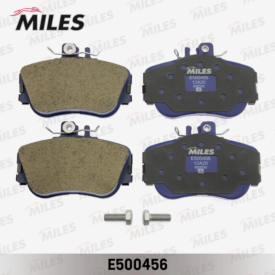 Комплект тормозных колодок дисковый тормоз MILES E500456