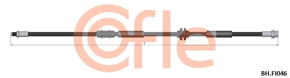 Тормозной шланг COFLE 92.BH.FI046