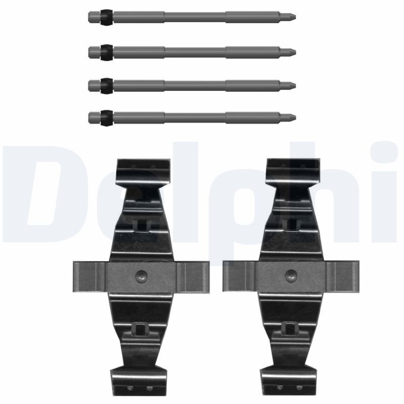 Комплектующие колодки дискового тормоза DELPHI LX0749