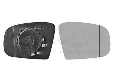 Зеркальное стекло наружное зеркало hagus VAN WEZEL 3086838
