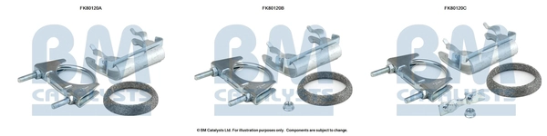 Монтажный комплект катализатор BM CATALYSTS FK80120