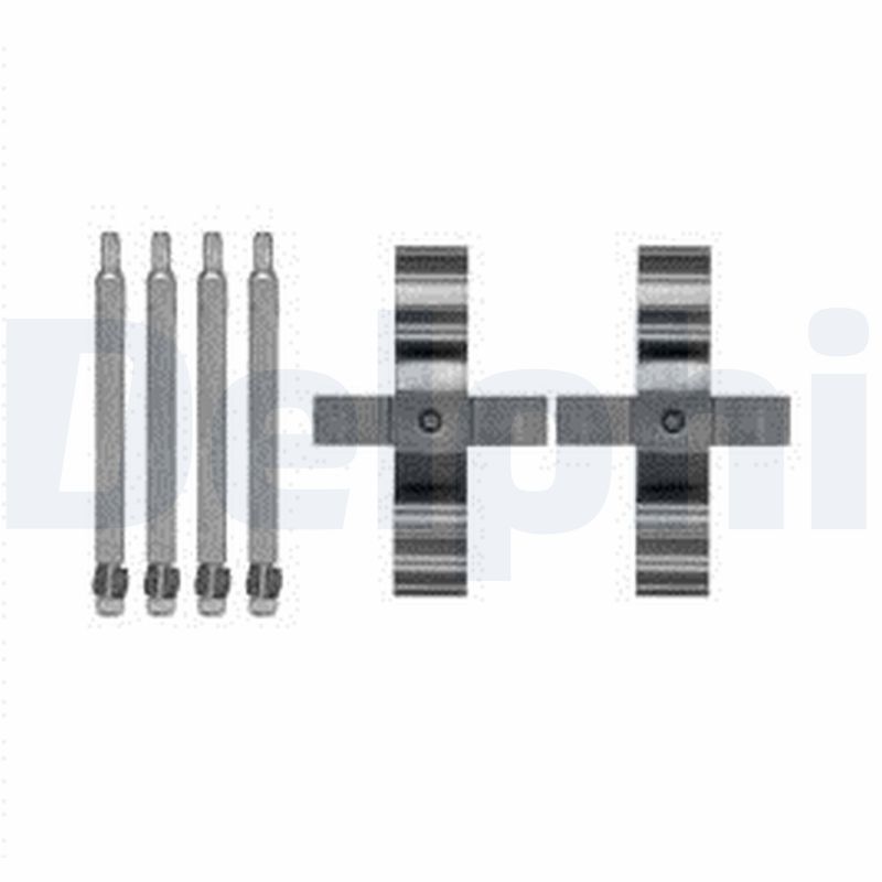 Комплектующие колодки дискового тормоза DELPHI LX0598