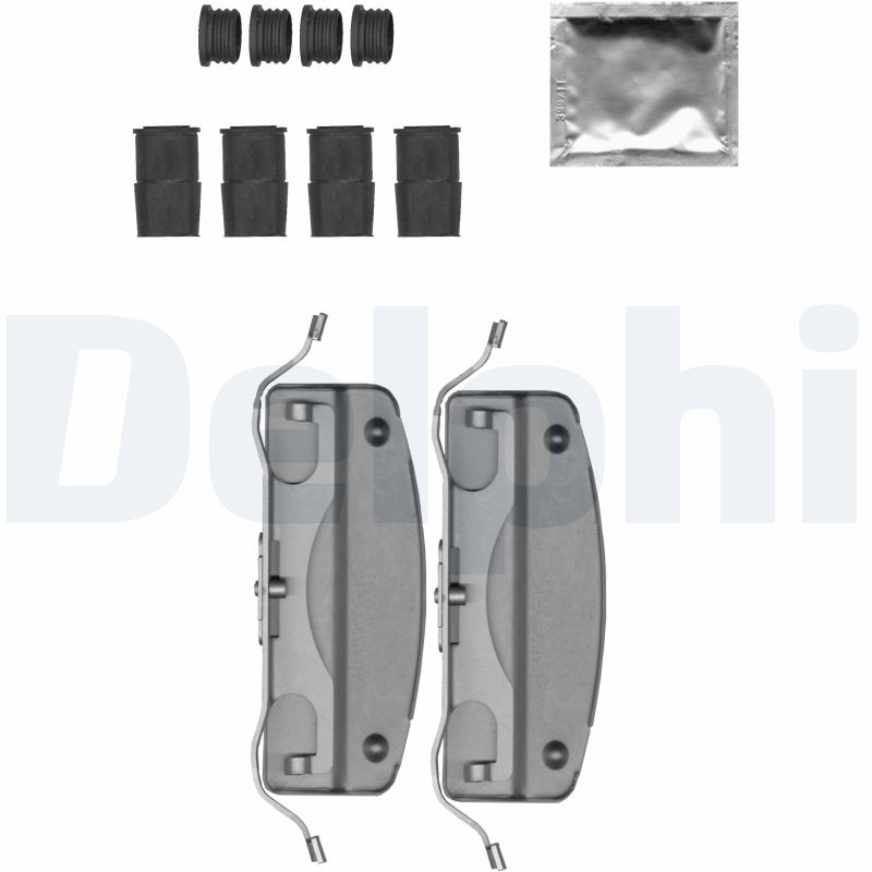 Комплектующие колодки дискового тормоза DELPHI LX0692