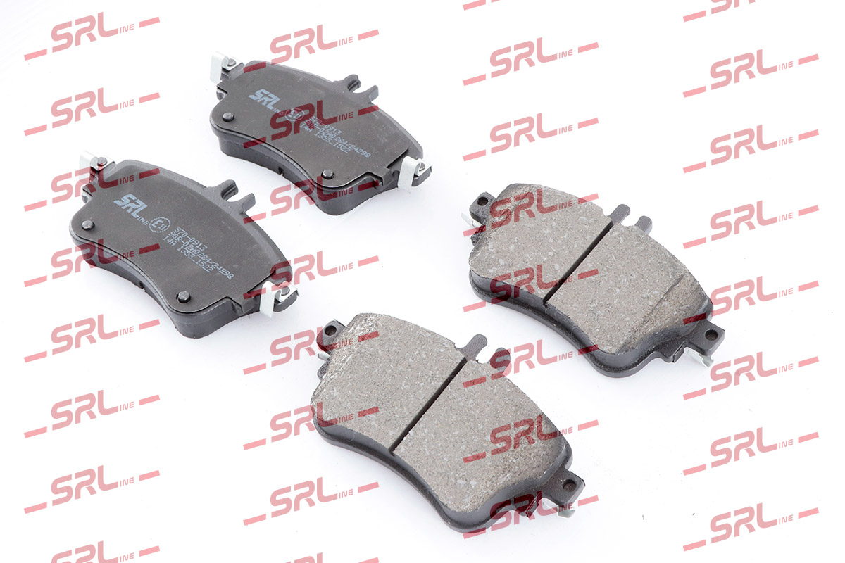 Комплект тормозных колодок дисковый тормоз SRLINE S70-0913