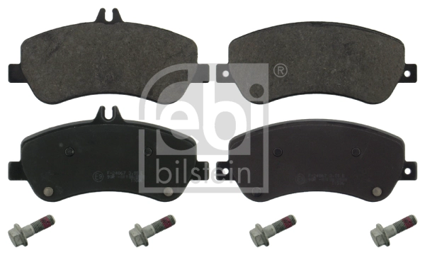 Комплект тормозных колодок дисковый тормоз FEBI BILSTEIN 16808