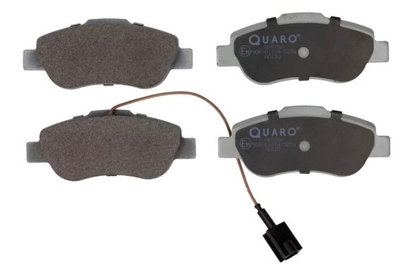 Комплект тормозных колодок дисковый тормоз QUARO QP5786