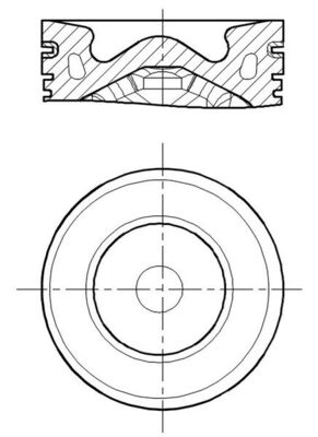 Поршень MAHLE/KNECHT 013 PI 00155 000