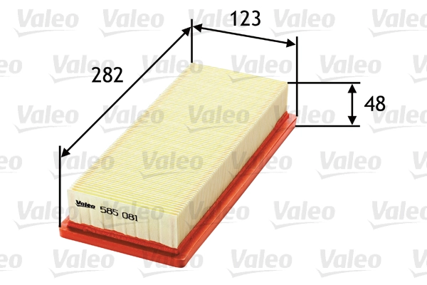 Воздушный фильтр VALEO 585081